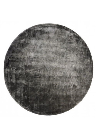 Carpet Decor Aracelis Steel Gray Handmade Collection Round rug
