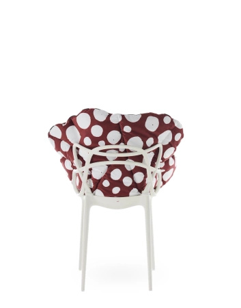 Alice's Flowers Pillow Red Dots
