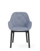 Clap Armchair Black Blue