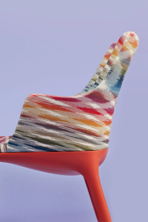 Eleganza Nia Missoni Krzesło Color White
