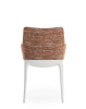 Eleganza Nia Chair Rust White