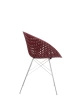 Smatrik Chair Plum-Chrome