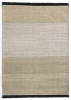 Nanimarquina Tres Outdoor Stripes Rug Black