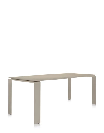 Four Large 190x90 cm Beige Table