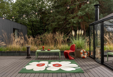 Marimekko Unikko Outdoor 60Th Anniversary rug 433007 