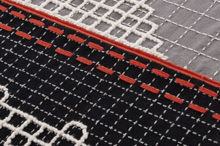 Gan Bandas D Carpet Black