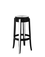 Charles Ghost 75 cm Bar Stool Black