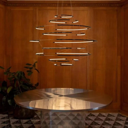 Lampa Wisząca Nemo Drop 7 Czarny