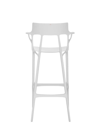 A.I. Stool Recycled 75 cm Bar Chair White