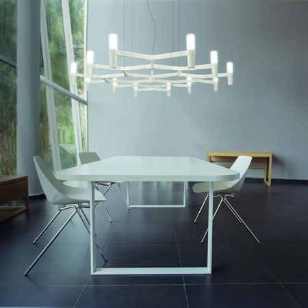 Lampa Wisząca Nemo Crown Plana Minor Pozłacany