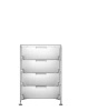 Mobil 4 Drawers With Feet Dresser White