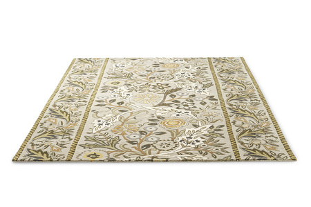 Morris&Co Wilhelmina Linen Mustard rug 127401