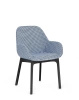 Clap Armchair Black Blue
