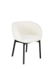Charla Orsetto Chair White