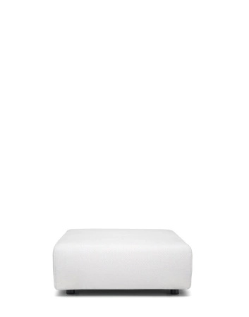 Plastics Duo Square Nile Puff White