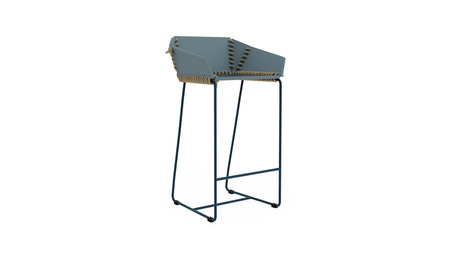 Gandiablasco Textile Counter Bar Stool