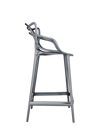 Masters Stool Metal 65 cm Stołek Barowy Tytan