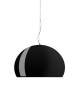 Fl/y Glossy Opaque Lampa Wisząca Czarny