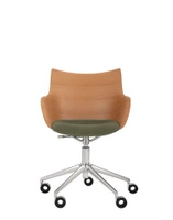 Q/Wood Wheels Light Wood Green