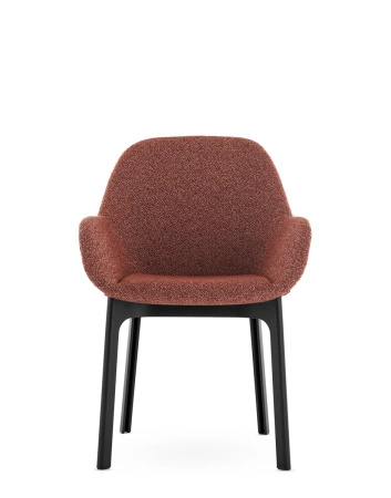 Clap Tissue Shirley Armchair Black Rusty