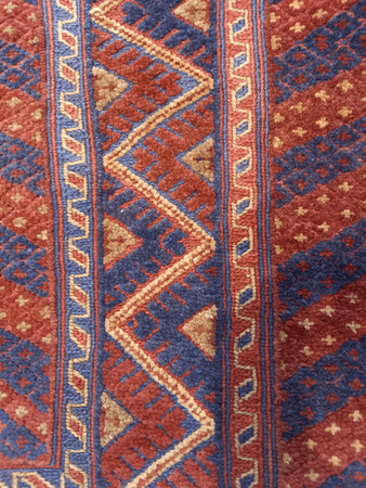 Dywan Wełniany Afghan Unique Mushwani 124048 205 x 280