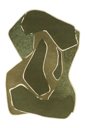Toulemonde Bochart Muse Kaki Carpet