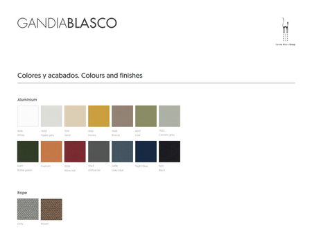 Fotel Gandiablasco Corda Dining