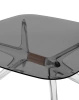 Blast Square Table Gray/Brown