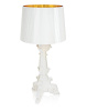 Bourgie White and Gold Table Lamp