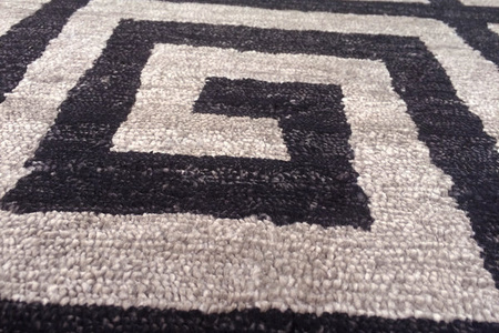 Serge Lesage Labyrinth Black Silver Carpet