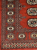 Pakistan Bokhara Wool Carpet 111011 078 x 123