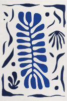 Toulemonde Bochart Corail Bleu carpet