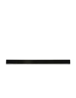 Rail 60 cm Wieszak Czarny