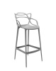 Masters Stool 75 cm Krzesło Barowe Szary