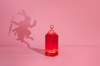 Lantern Table Lamp Purple