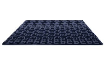 Ted Baker Houndstooth Blue rug 162808