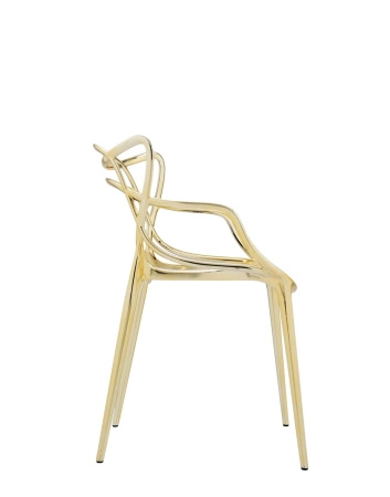 Masters Metal Chair Gold