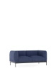 Asia Sofa Two-Seater (Bouclè) Blue