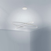 Lampa Wisząca Nemo Ellisse Double 2700 K Biały