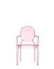 Loulou Ghost School Chair Pink