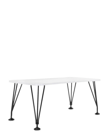 Max 160x80 cm Table White Black