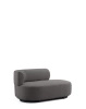 K-Waiting Dormeuse Bouclé Lounger Gray