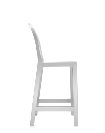 One More 65 cm Bar Stool White