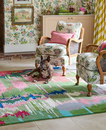 Harlequin Wilderness Peridot/Emerald rug 144507