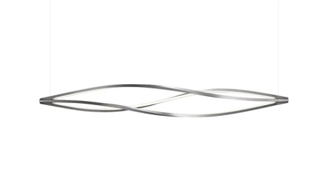 Lampa Wisząca Poziomo Nemo In The Wind 2700 K Szary