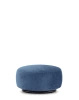 K-Waiting Chenille pouf Blue