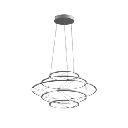 Lampa Wisząca Nemo Drop 5 Srebrny