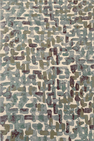 Serge Lesage Cities Verdigris carpet