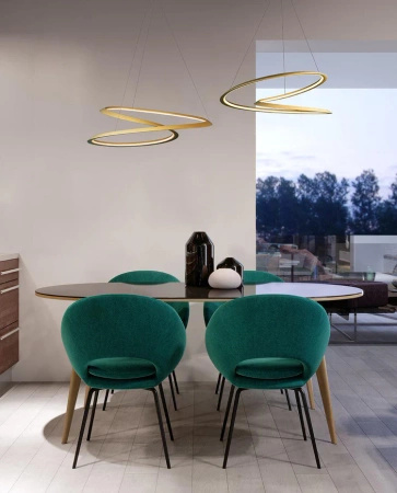 Nemo Kepler Petite Downlight 3000 K Gold Pendant Lamp