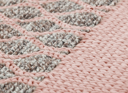 Dywan Gan Mangas Space Rhombus Pink